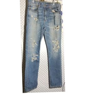 Levi’s 522 Men’s Destroyed Jeans Size 34X34